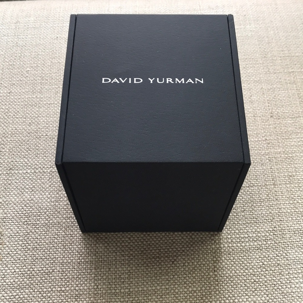 David Yurman Jewelry Boxes 4” x 3 3/4”/ 3 1/4” x 3 1/4” / 6 3/4” x 3”